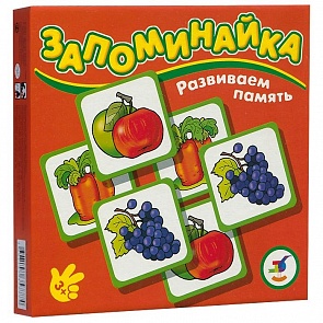 Игра настольная – Запоминайка Овощи и фрукты (Дрофа, 1701)